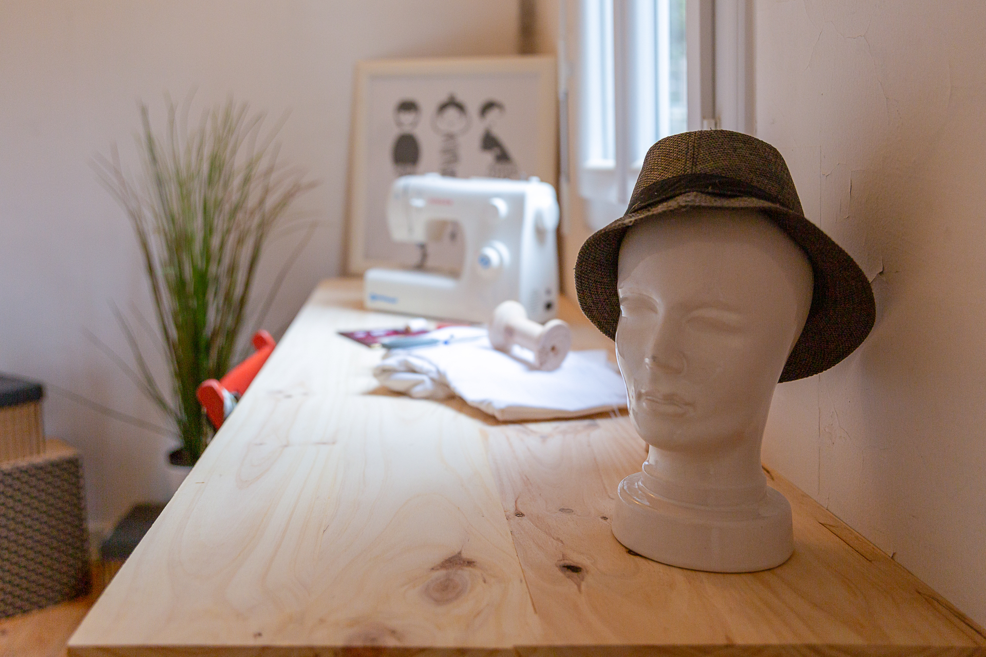 Le Héliot - Décoration atelier de couture