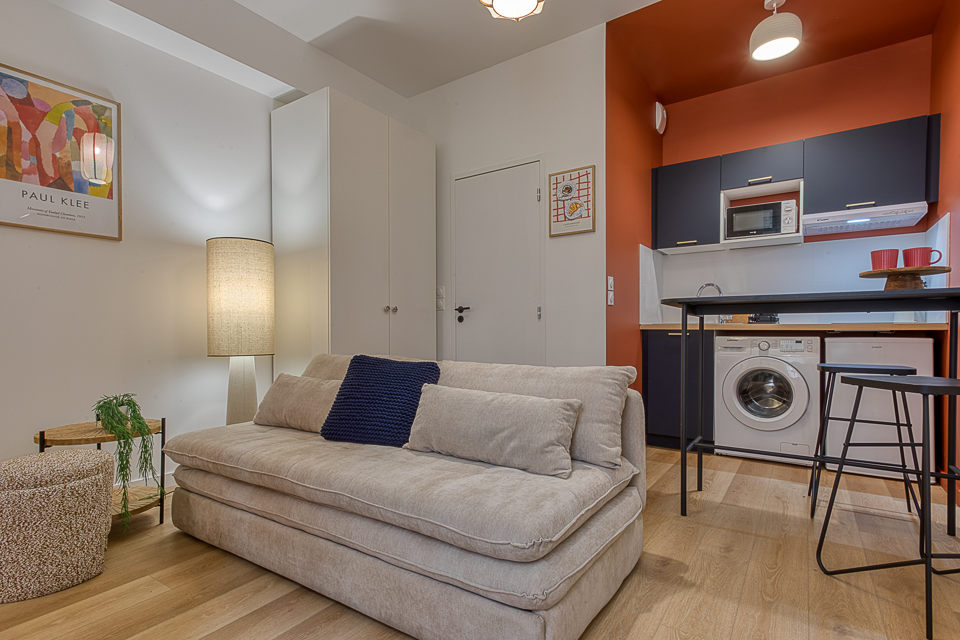 Le Michel - Cuisine ouverte et pièce à vivre