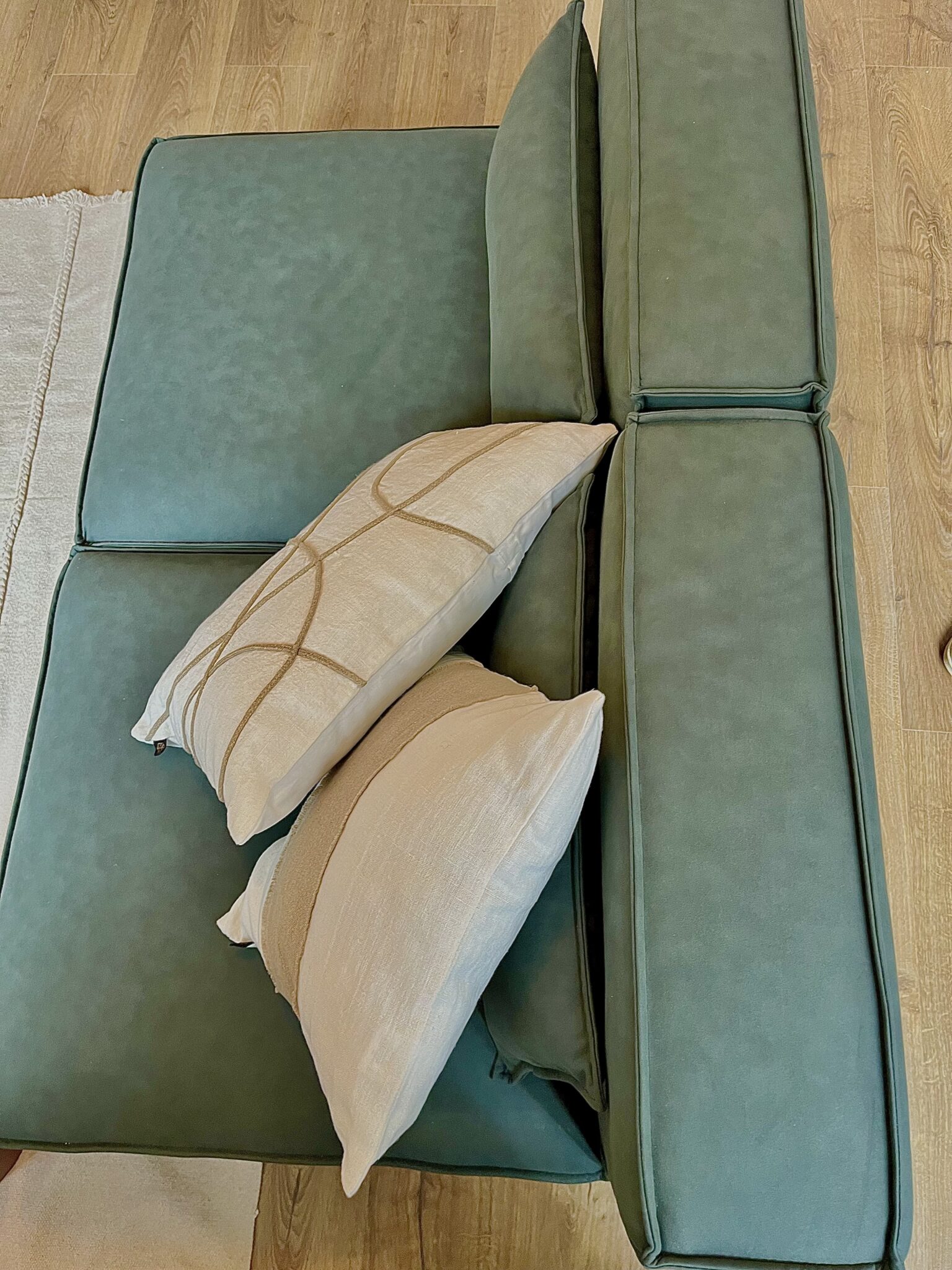 Le Vidal - Gros plan sur le canapé